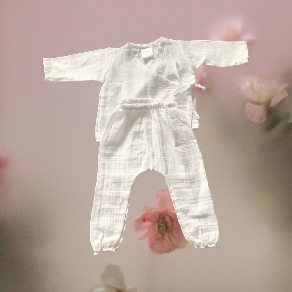 AMEA Set za novorođenče Newborn, Bijeli slika 2