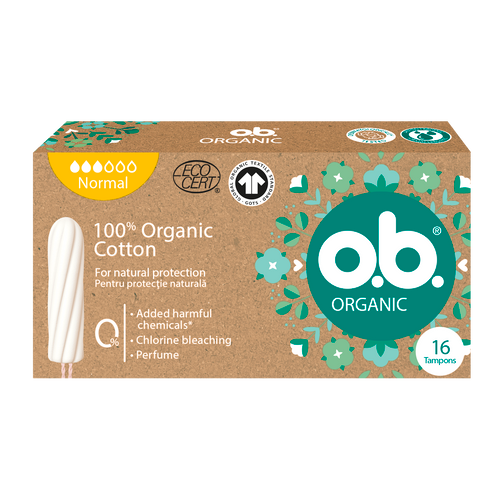 O.b. Tamponi Organic Normal 16Kom slika 1