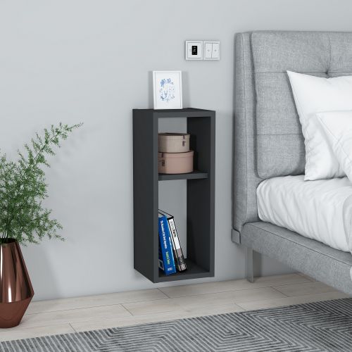 Klaus - Anthracite Anthracite Nightstand slika 1