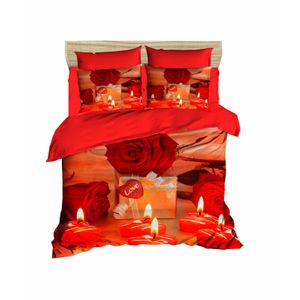 204 Red
Yellow Double Duvet Cover Set