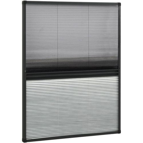 Nabrani zaslon protiv insekata za prozore aluminijski 60x80 cm slika 20