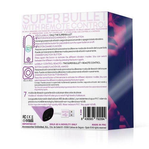 Action Dhalia Bullet vibrator slika 5