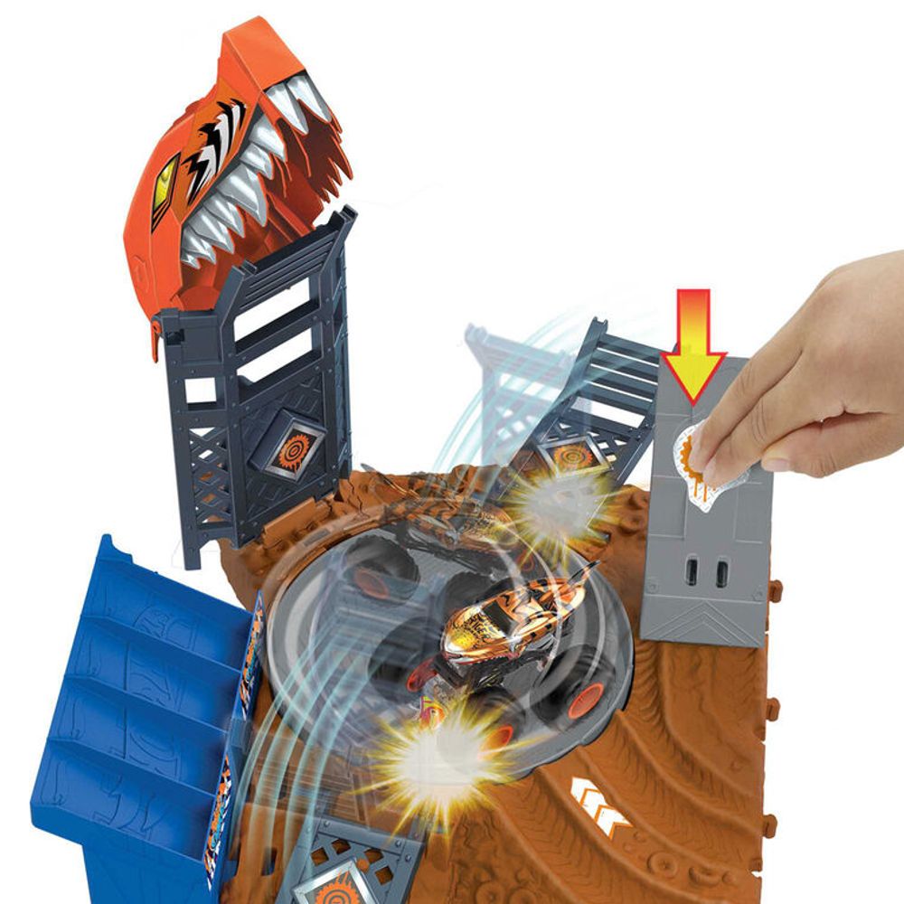 Hot Wheels Monster Truck Arena Smashers - Set za igru sa autićima, 1kom slika 3