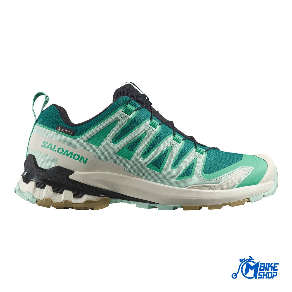 Salomon Ženske patike XA Pro 3D V9 GTX, Deep Lake/Electric Green/Vanilla Ice slika 1