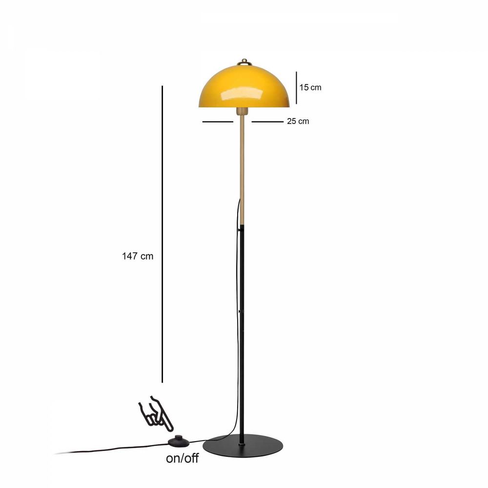 Podna Lampa 241835 - Žuta slika 3