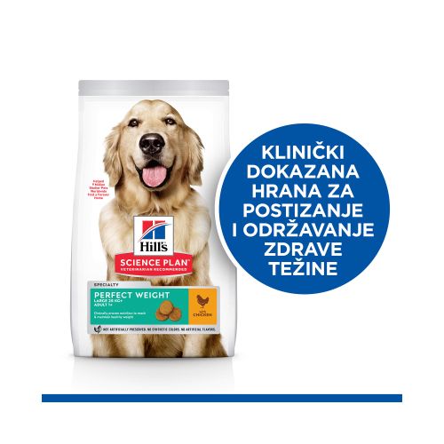 Hill's™ Science Plan™ Pas Adult Large Breed Perfect Weight s Piletinom, 12 kg slika 2