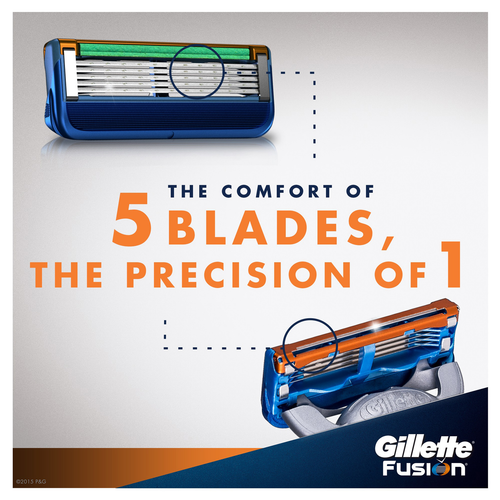 Gillette Fusion5  muški brijač + 11 dopuna slika 3