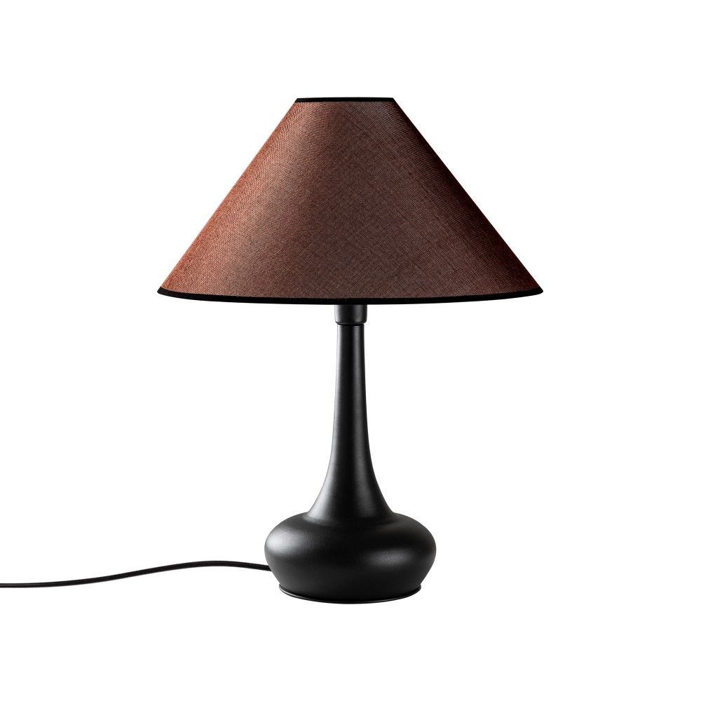 Luna - 15252 Smeđa i Crna Stolna Lampa slika 4