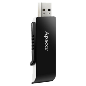 APACER 64GB AH350 USB 3.2 flash crni AP64GAH350B-1