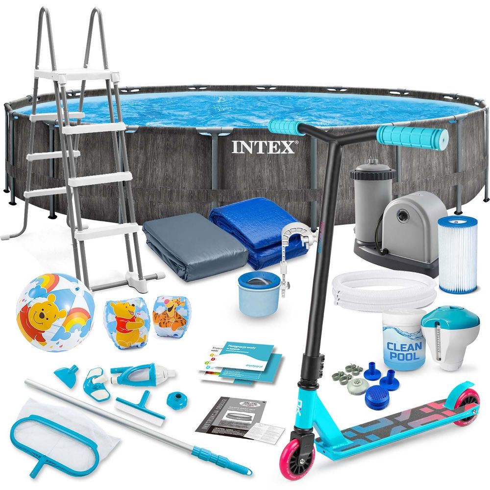 Intex vrtni bazen 549 x 122 cm 21u1+ gratis romobil slika 1