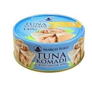 Marco Polo Tuna Komadi U Sopstvenom Soku 140g