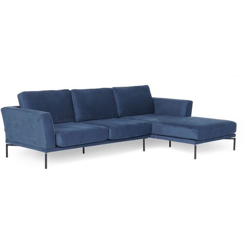 Jade Relax (P1+M2) Blue Corner Sofa slika 2