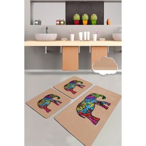 Colourful Cotton Set kupaonskih prostirki (3 komada) Olifant