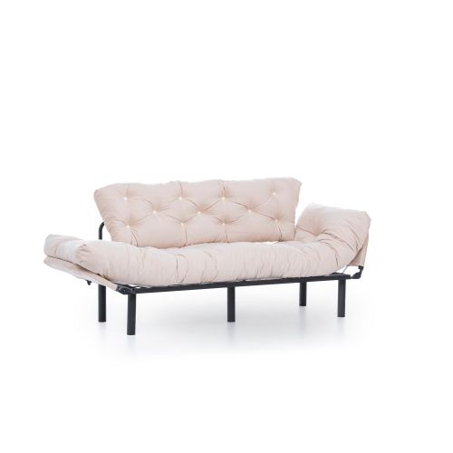 Atelier Del Sofa Trosjed na razvlačenje, Krem, Nitta Triple - Cream slika 8