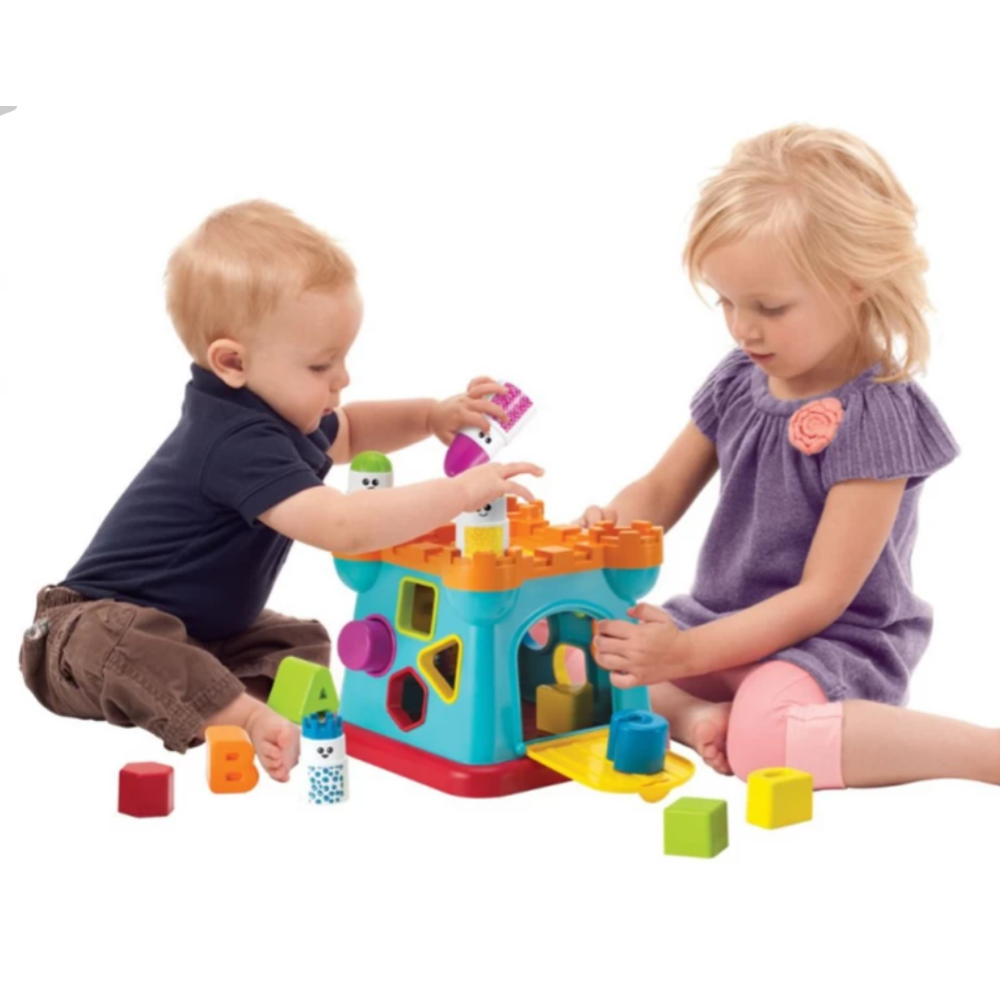 Infantino 315200 Didaktička igračka Sorting Castle - Dvorac za sortiranje oblika slika 5