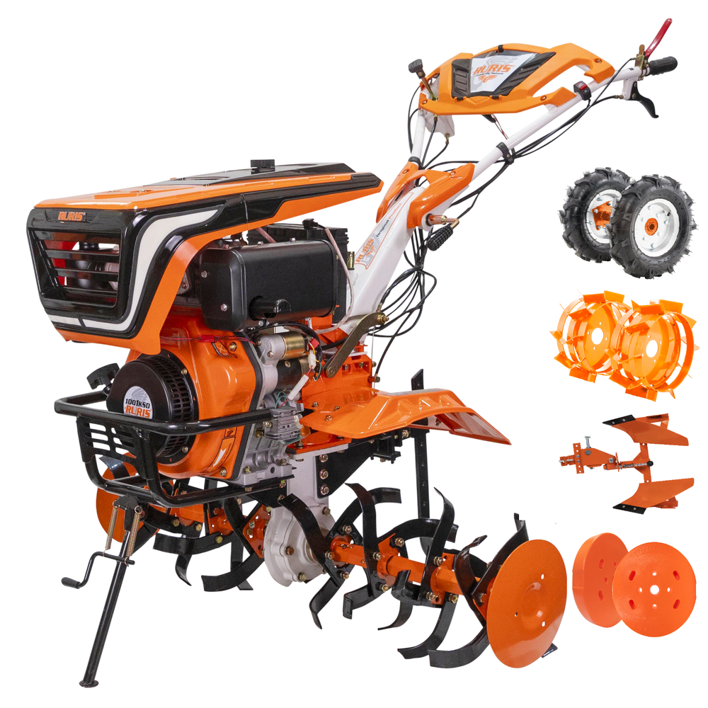 RURIS motorna kopačica kultivator freza 1001KSD Diesel 10KS 1250mm slika 1