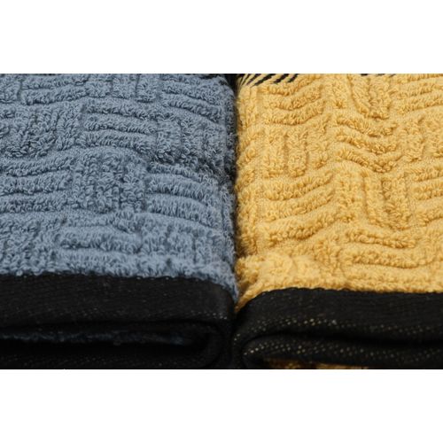 Colourful Cotton Set ručnika ECRU, 50*90 cm, 4 komada, JAKARLI HAVLU SETI ROAD ASORTI-1 slika 9