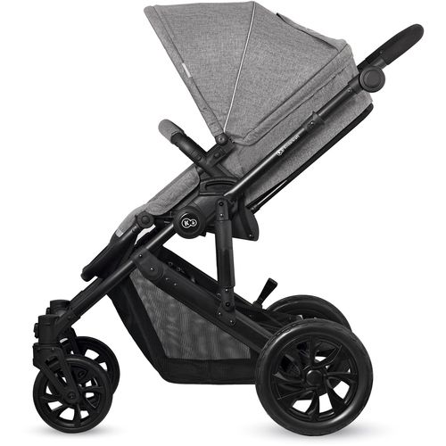 Kinderkraft kolica Prime Lite 3u1, siva slika 8