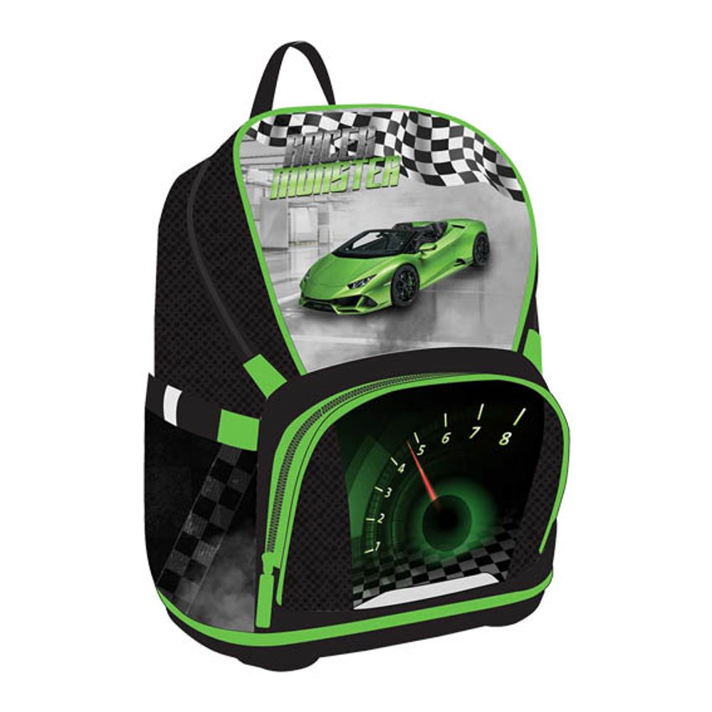 Spirit školska anatomska torba "RACER MONSTER'' AIR LIGHT slika 1
