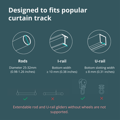 Curtain Driver E1 (Rod Version): Model No: CM-M01 slika 48