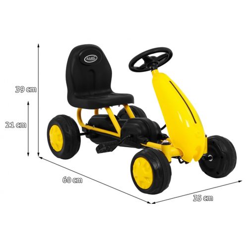 Go-kart for The Youngest - žuti slika 2