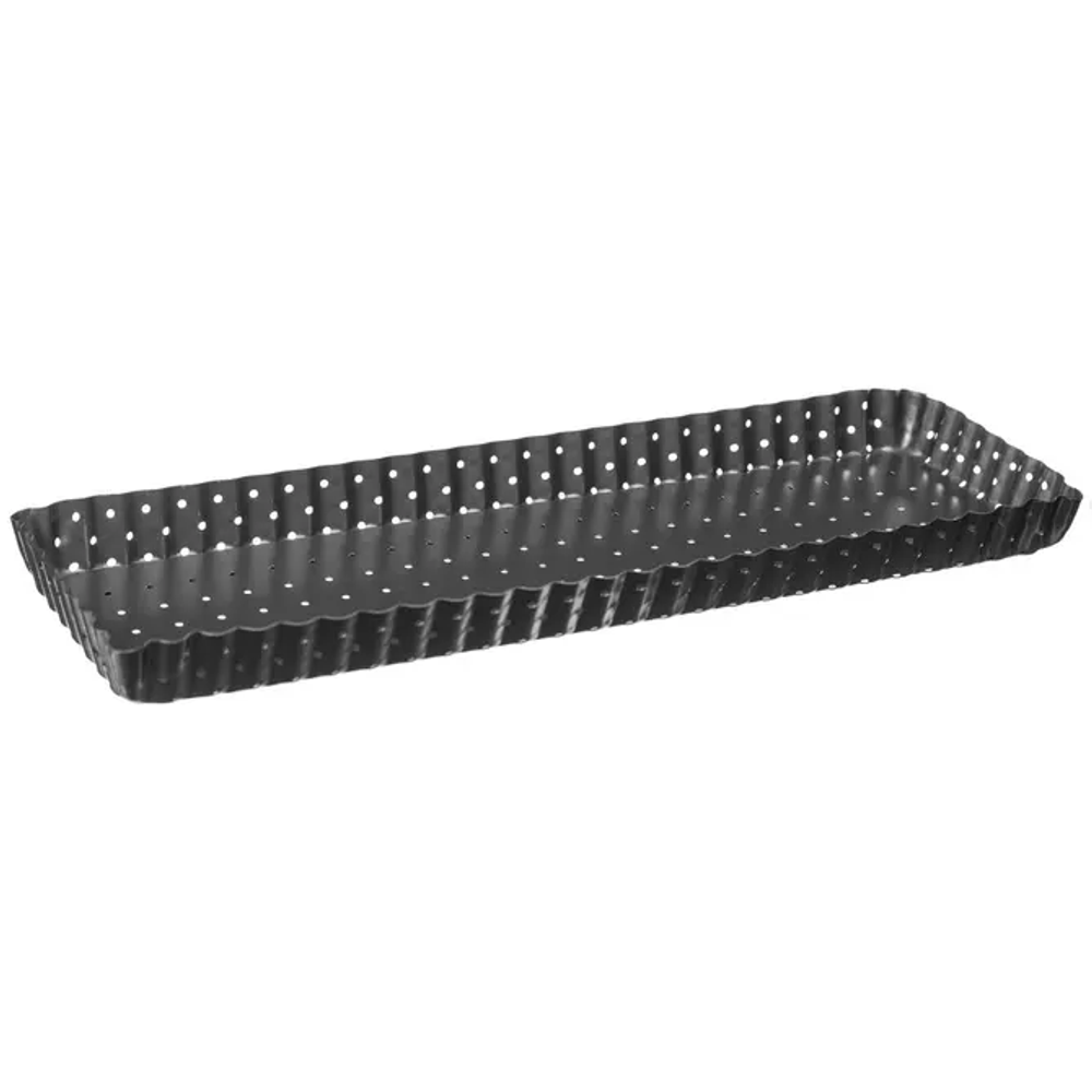 Five kalup za quiche s odvojivim dnom signature 35x11,5x2,7cm čelik/ptfe siva slika 1
