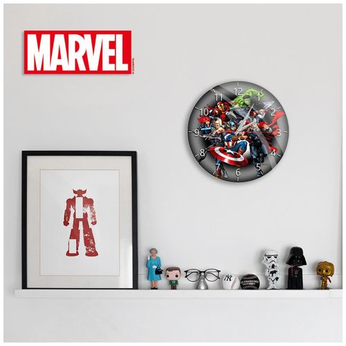 Marvel Wall Clock Glossy Avengers 003 - Wall Clock Glossy Avengers 003 slika 2