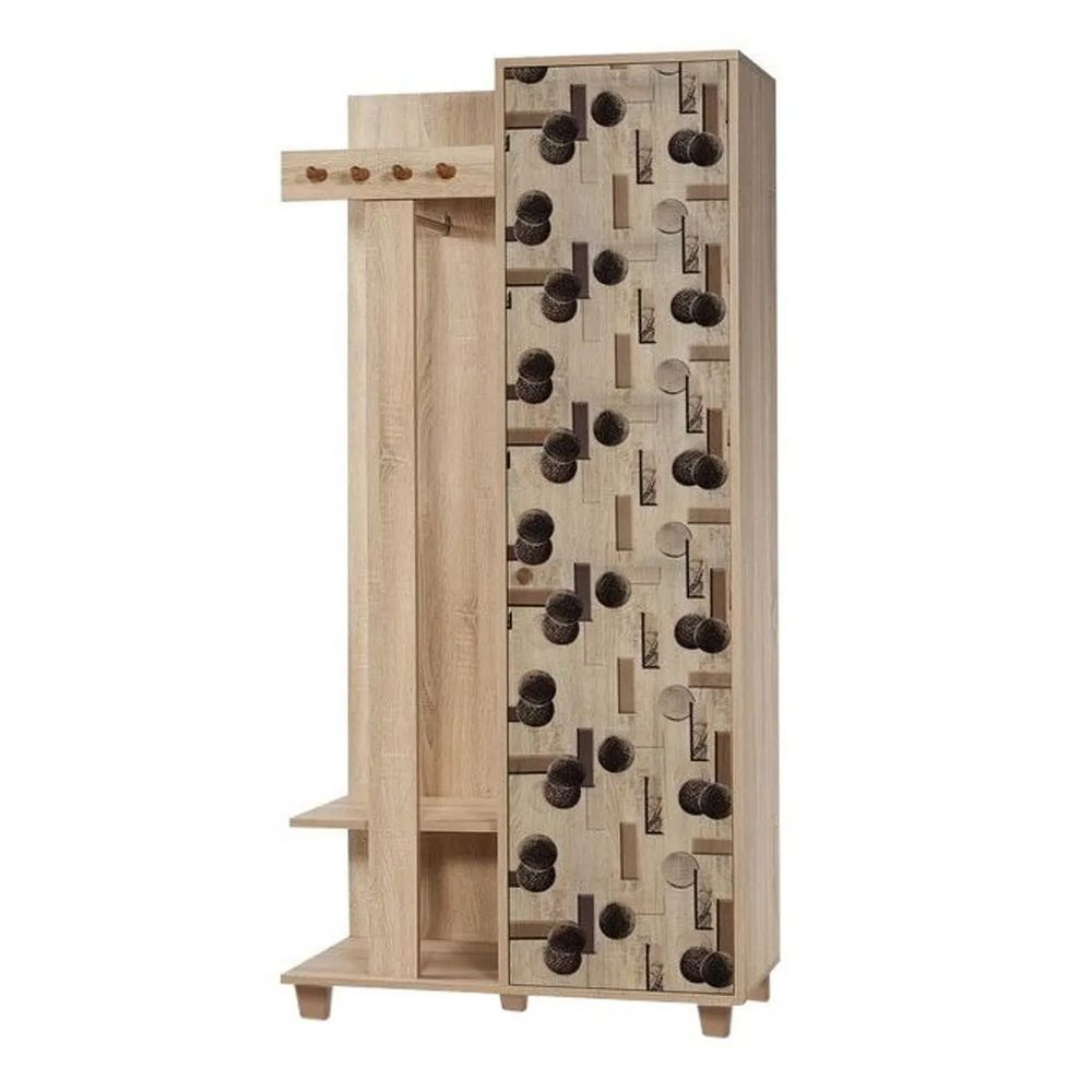 Hall Stand Garmanto 90 - 522 u boji sonoma hrasta slika 5