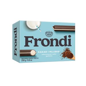 Kraš vafl kakao mleko frondi  225g 