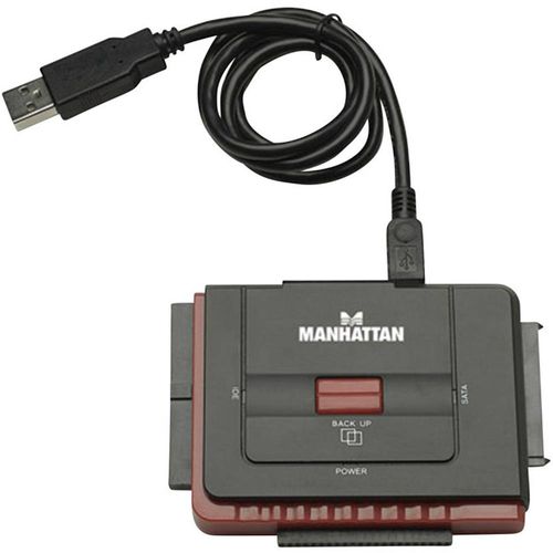 Manhattan USB 2.0 priključni kabel [1x muški konektor USB 2.0 tipa a - 1x SATA-utičnica 7-polna, 40-polni ženski konektor ide] slika 3