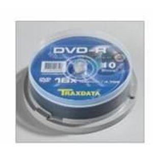 Traxdata optički medij DVD-R 16X CAKE 10