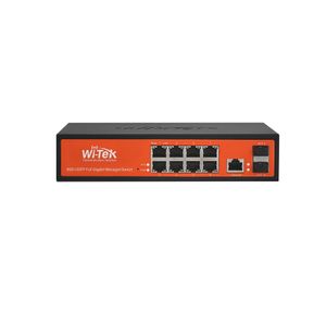 Wi-Tek WI-MS310GF 8GE+2SFP Ports L2 Managed Switch