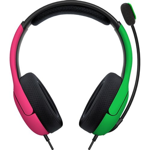 PDP NINTENDO SWITCH WIRED HEADSET LVL40 PINK / GREEN slika 4