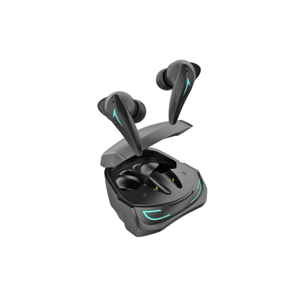 WHITE SHARK EARBUDS Slušalice + mikrofon GEB-TWS96 TITAN ANC, crne slika 1
