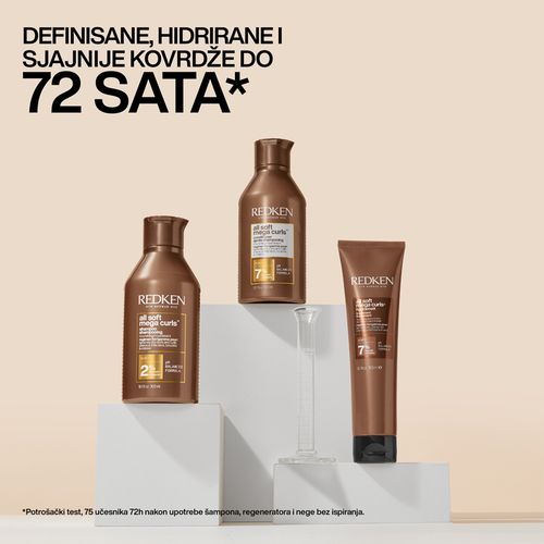 Redken All Soft Mega Curls regenerator za kosu 300ml slika 10