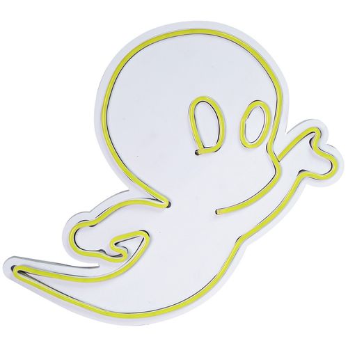 Wallity Ukrasna plastična LED rasvjeta, Casper The Friendly Ghost - Yellow slika 4