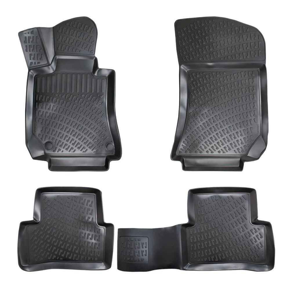 Gumene Patosnice za Mercedes E W212 (2010-2016) - 3D Duboke Rizline slika 1