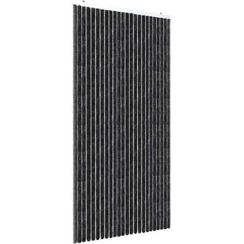 Zastor protiv insekata antracit 100 x 220 cm šenil slika 21