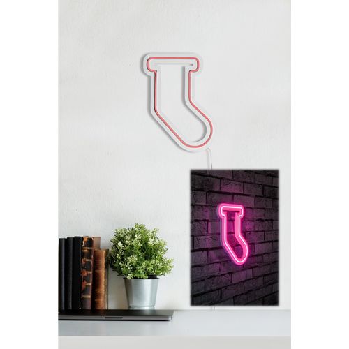 Wallity Ukrasna plastična LED rasvjeta, Socks - Pink slika 12