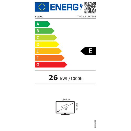 Vivax televizor IMAGO LED TV-32LE116T2S2 slika 2