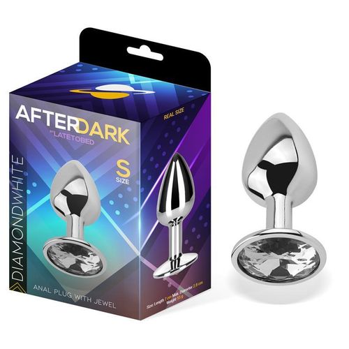 Afterdark Aluminium Diamond Butt Plug S/M/L slika 16