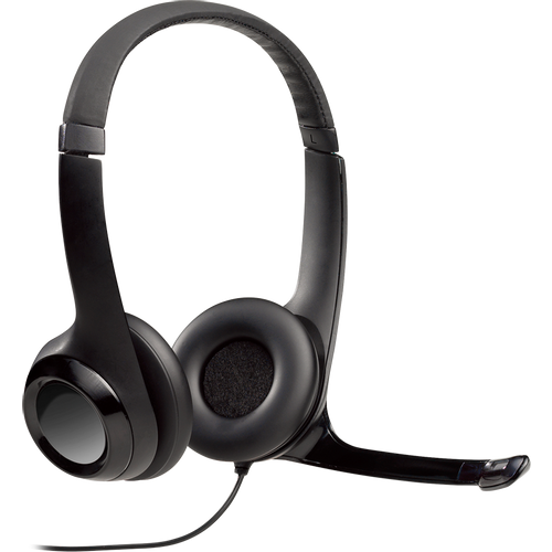 Slušalice Logitech H390, žičane, USB, crne slika 4