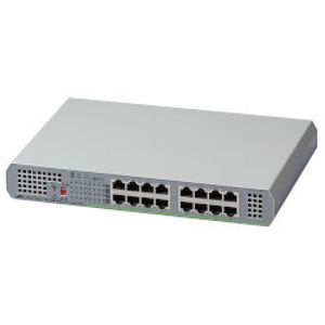 Allied Telesis 16x10/100/1000TX, in.PSU desktop/rack