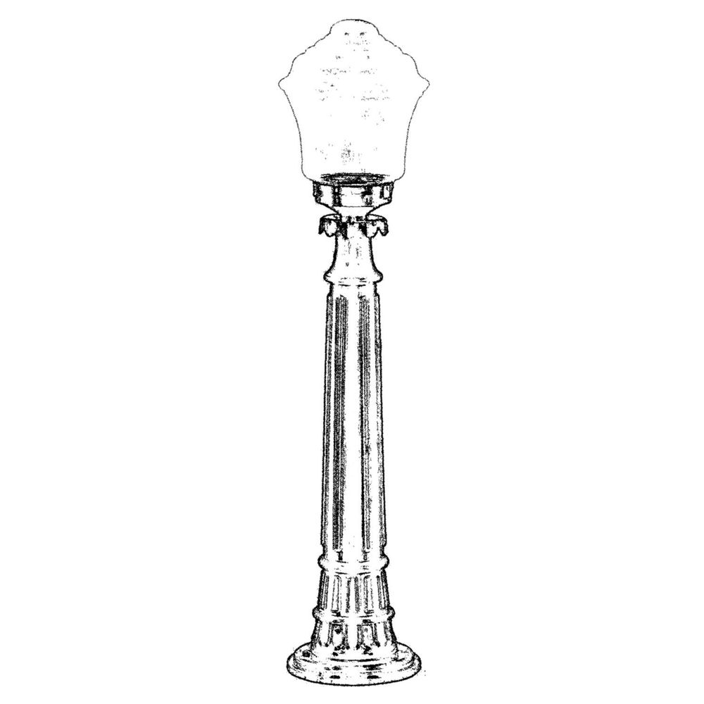 BSU-68201-BSY-M2-B Crna Spoljašnja Podna Lampa slika 2
