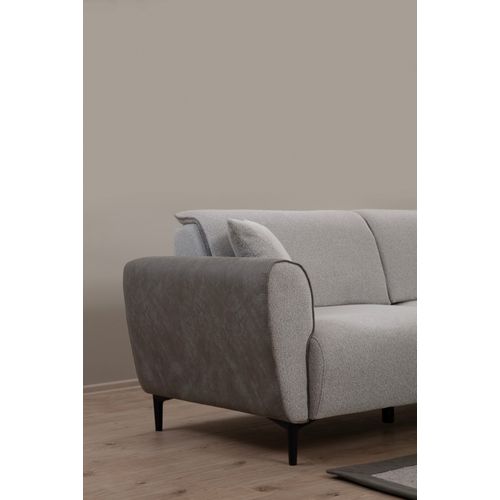 Aren - Grey Grey 3-Seat Sofa-Bed slika 3