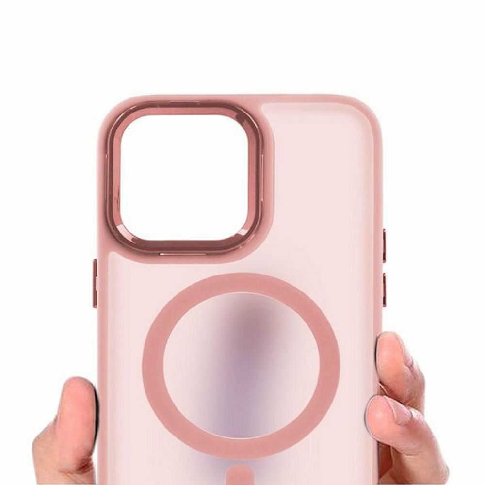 MM TPU IPHONE 15 PRO - MAGSAFE ll pink slika 5