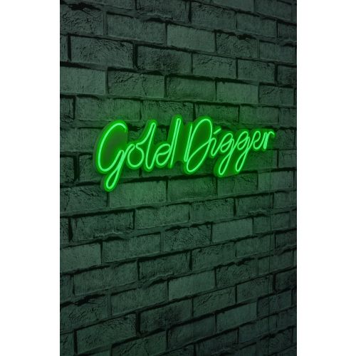 Wallity Ukrasna plastična LED rasvjeta, Gold Digger - Green slika 8