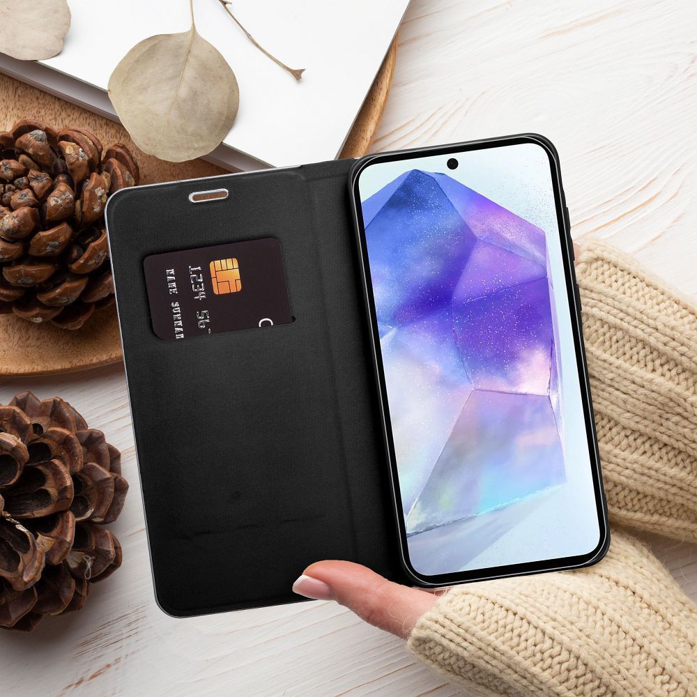LUNA Book Carbon futrola za SAMSUNG GALAXY A37 5G crna slika 4