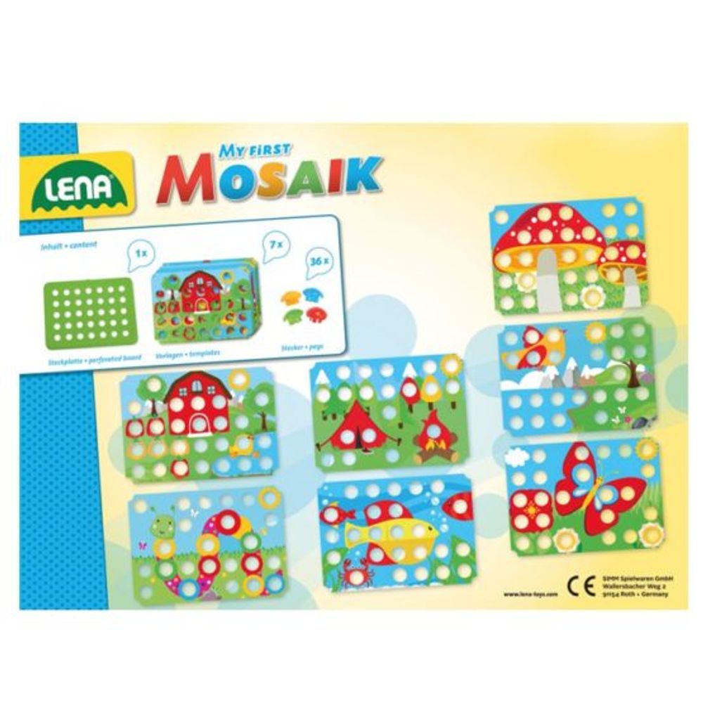 Lena Moj prvi mozaik - Motiv prirode slika 2