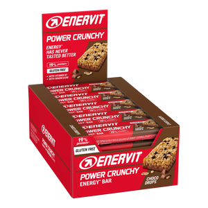 Enervit Sport čokoladice Power Crunchy Choco 19% protein bez glutena 40g, 25 komada